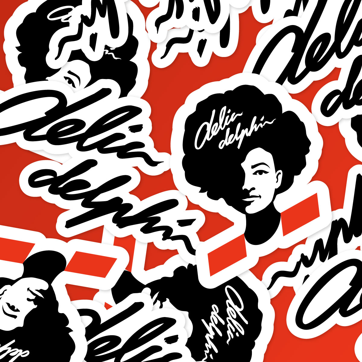 Stickers Délia Delphin